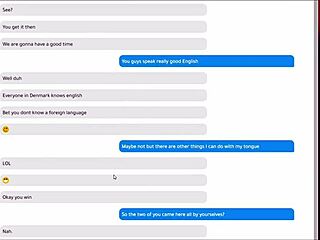 Hornstown Hornyz Threesome With Nordic Girls Uncensored