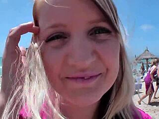 German Tourist Fucks Horny Slut in Intense Anal and Doggystyle Session