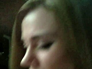 sara enjoys sucking and fingering with cum involved