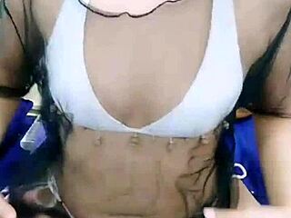 asian stripper teasing with clothes ripping apart, so enticing 😉