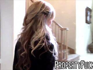 Zboczeniec filmuje gorącą agentkę ostro rżniętą na twardo