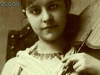 what's up with this retro antique hairy vintage baker scene?