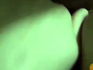 Intensely fucking sexy crossdressing amateur's pussy in voyeur setting