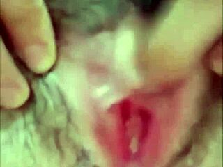 Horny Pinay feels intense pleasure fingering wet pussy to squirting orgasm