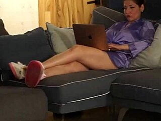 Sirenita Fuentes and Helena Danae Play with Dildos Reaching Intense Orgasms