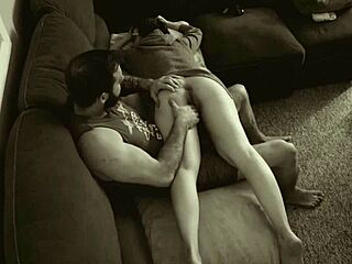 Holy Cow! Stepmom and Stepson Caught Cheating on Hidden Cam Fingering