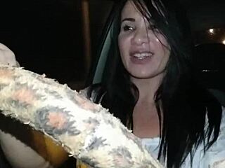 this latina pornstar starts sucking before outdoor anal assfucking with her brunette amateur partner