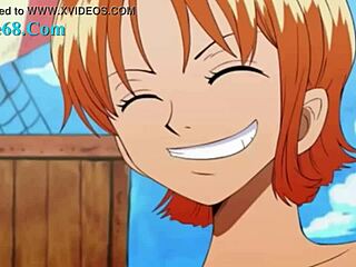 can nami handle two boys in this wild hentai clash?