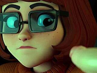 velma gets wild with ghost cocks in a hardcore banging orgy.