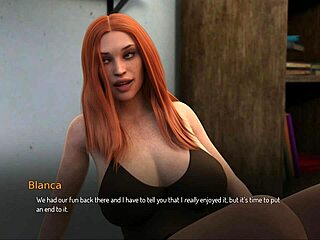 bound 23 - thicc redhead bombshell on the bed