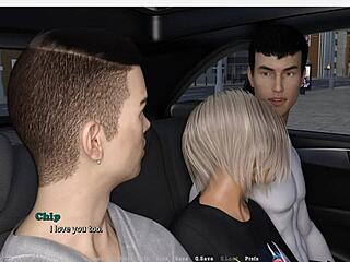 In revenga part 2, the naked bitch plays a game with oral and kissing on tits.