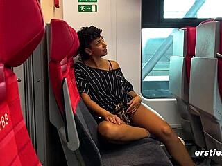 Ersties - Wild Lesbian Action in Train Toilet!