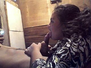 Fat bbw gives good blowjob in narrative style