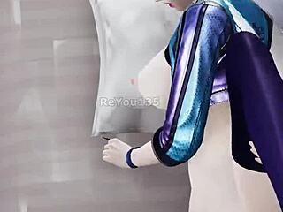 evelynn from league of legends teases with natural curves