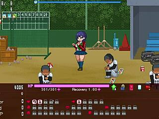 Dive into the hentai game where the manager serves all at Okeyutei, part 1