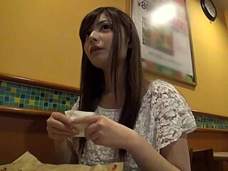 Japanese Maid Cafe Worker With Shaved Pussy In Homemade Video.