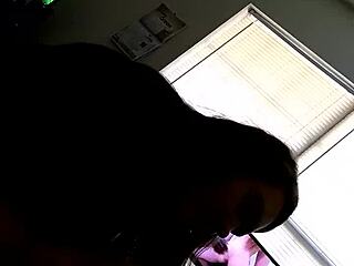 She Expertly Strokes Cock in Interracial Handjob, Knows Exactly How!