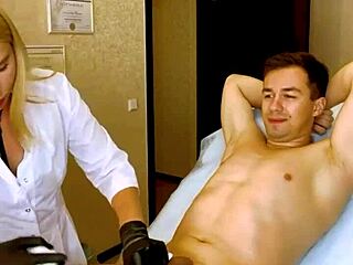 Sugarnadya! Intimate Haircut for Russian Guy on Webcam - So Hot!