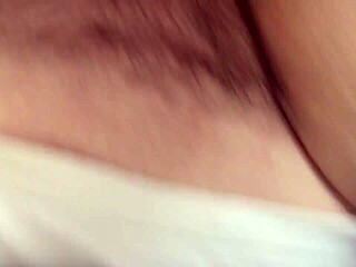 Watch This Amateur Girlfriend Give a Pussyjob in Close-Up POV!