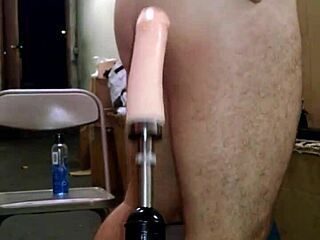Dildo Machine For Gay Standing Joey D