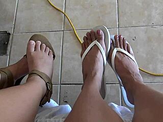 Filipina Girlfriend Toe Worship