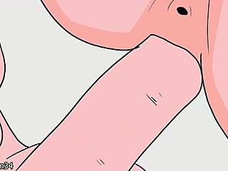 Mustekalipeli porno - naamioitu mies laukeaa kovaa