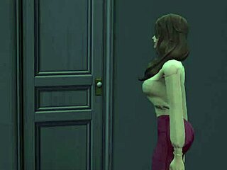 Sims 4 Jenny - Episode 3 Part 2 with Rough Domination and Assfucking