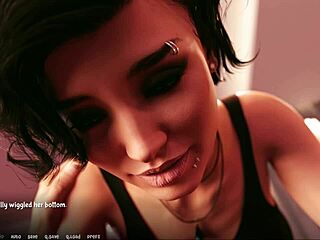 Getting closer to that tattooed hottie Jade in POV