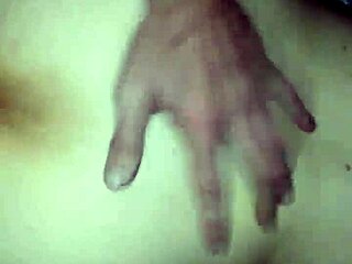 i watch this latina brunette get fucked doggy style, her fat ass bent over, so horny for that cock, and she gives a blowjob too