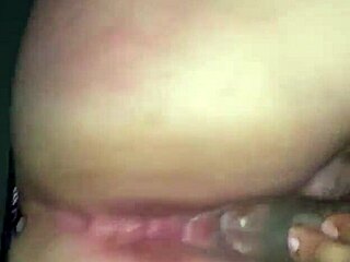 big ass girlfriend passionately riding dick