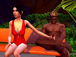 Jebu svého nového černého zachránce jeho velký kokot