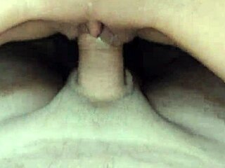 great booty in denim shorts doggystyle fucked and cum on belly