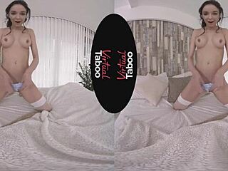 Morning Taboo Fun With Brunette POV Masturbation Leading To Orgasm 😏