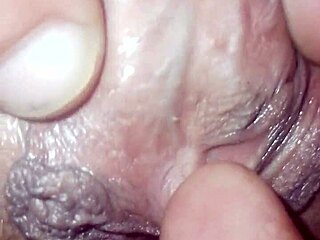 She gets wet with excitement