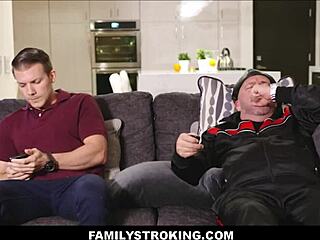 big tits milf stepmom gets fucked hard!