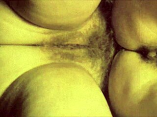 Jeg elsker at se vintage lesbiske slikke behårede fisser