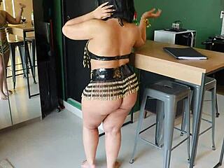 Belly Dancer Latina Teen Ass Relieves Teacher