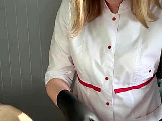 ρωσικός μάστερ sugarnadya κουρεύει τα μαλλιά του πούτσου πριν από ξαφνική εκσπερμάτιση στο νοσοκομείο