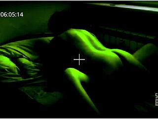 Night vision caught my girlfriend banging my best frend, damn