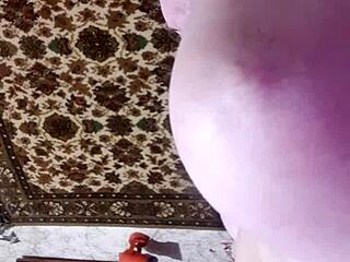 voluptuous bbw milf posing with huge tits and ass