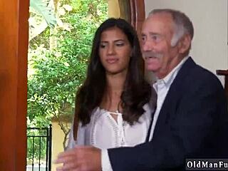 Teen tries first blowjob in parking with wife