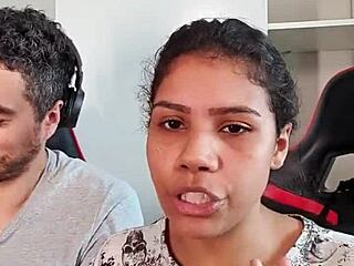 i'm lunna vaz, and this is part 2 of my brazilian couple video, watch at your own risk!