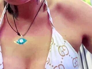 Amateur Brunette Couple Engages In Anal Fucking With Buttplug And Cumshot Live