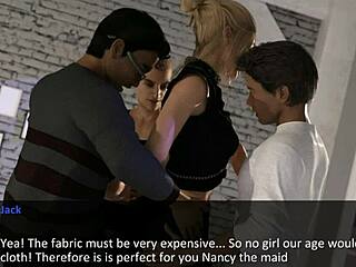 caught trying slutty outfits in public with big cock