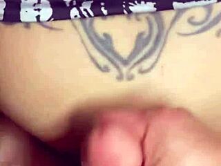 Blowing It All Over That Ass With Homemade Milf Stockings