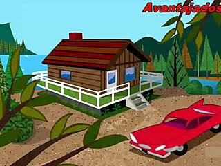 Gay Sex in Cartoon with Perverted Uncle!