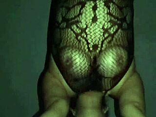 Ever Seen Big Tits Bounce In Fishnets?