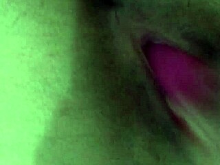 Unable to hold back, I cum on the monster cock