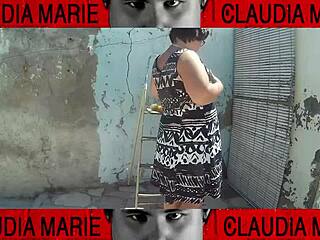 Removing Panties For Intimate Wall Encounter