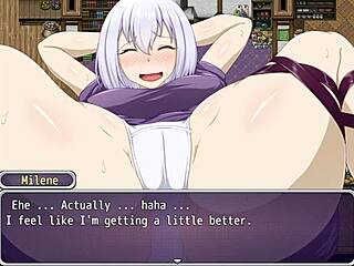 Mylene Bound in Anime Bondage, Masturbating at the Temple of Lust